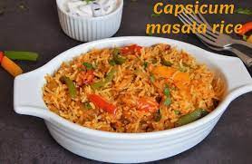 Colored Capsicum Rice