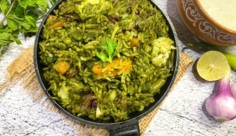 Leafy Vegetables Biryani